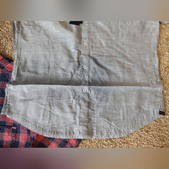 Good Man Brand Short Sleeve Button Down Shirts Duo NWT - Picture 6 of 8